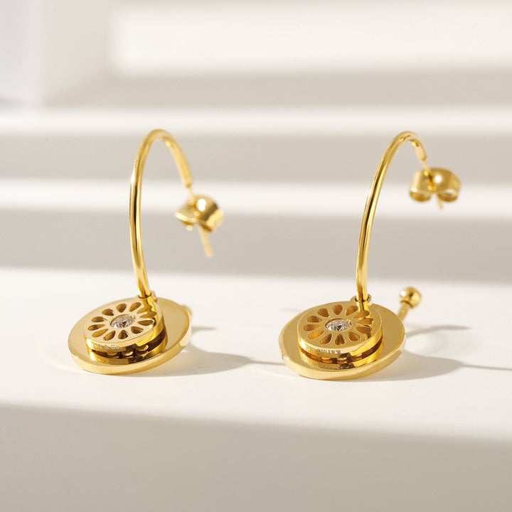 Penelope Earrings - Flower — aretes de Karola & Co.