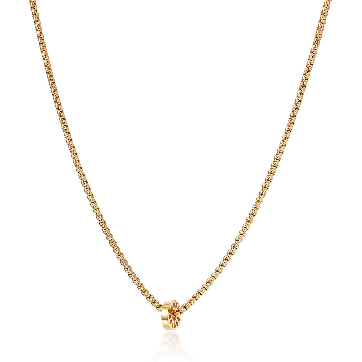 Harmony Signature Necklace Gold — collar de Karola & Co.