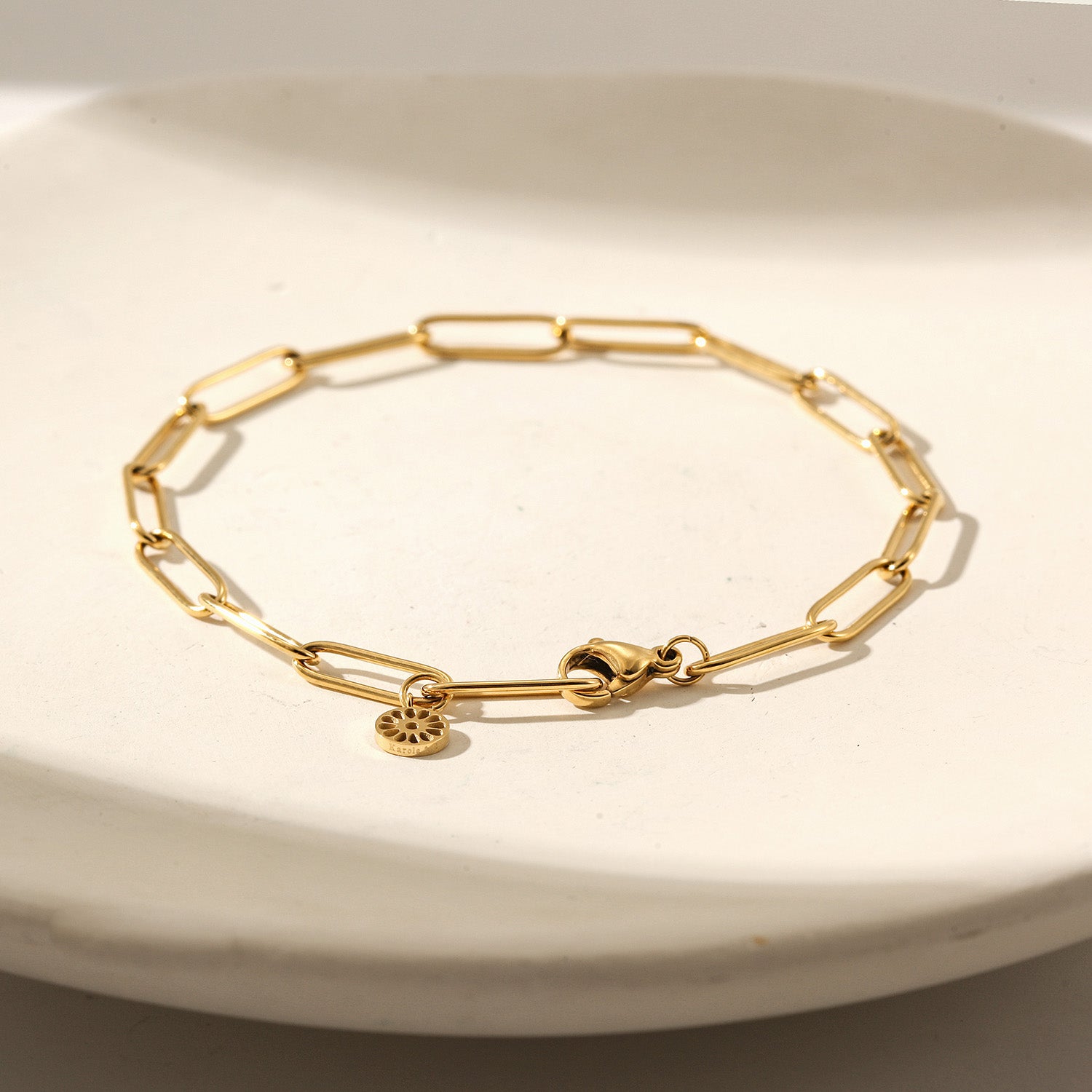 Paperclip Signature Bracelet