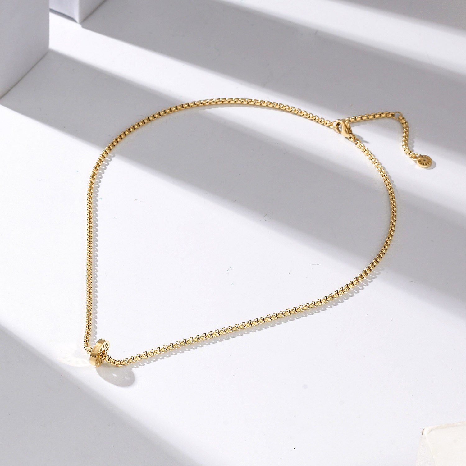 Harmony Signature Necklace Gold — collar de Karola & Co.