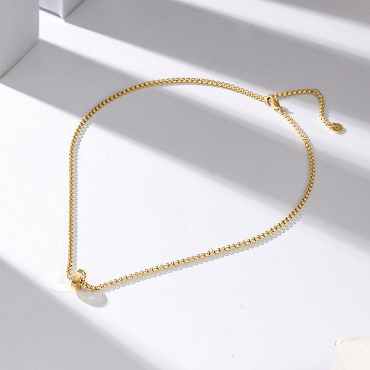 Harmony Signature Necklace Gold — collar de Karola & Co.