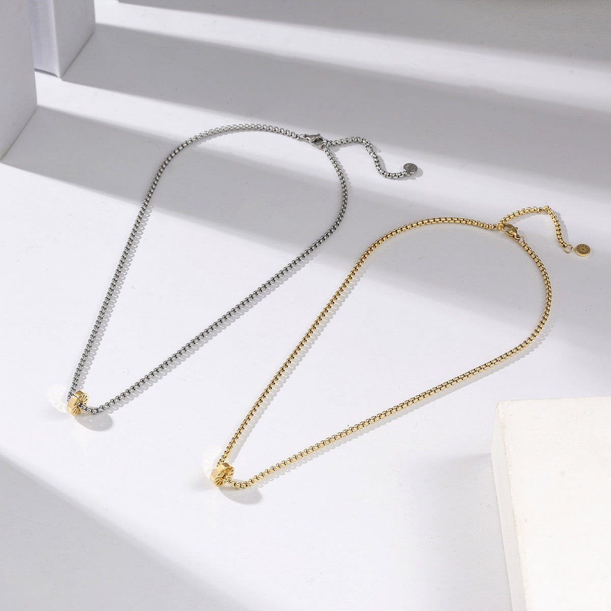 Harmony Two Tone Signature Necklace
