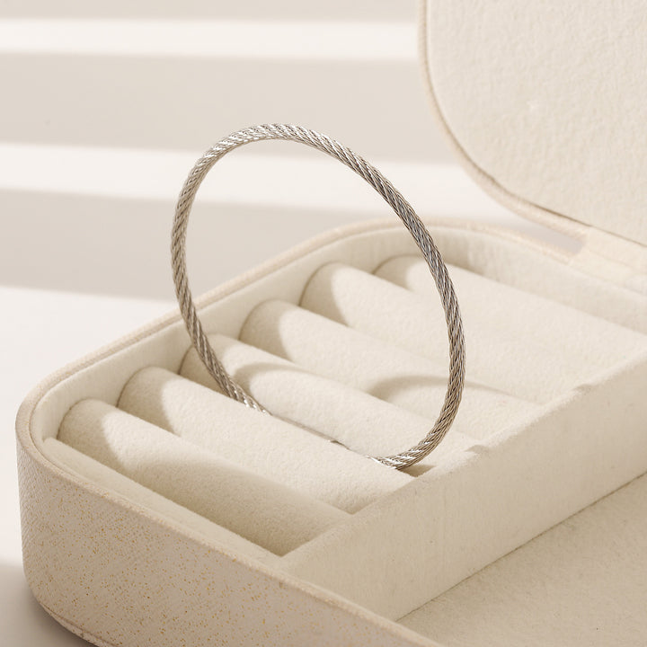 Amalfi Bracelet Silver — pulsera de Karola & Co.