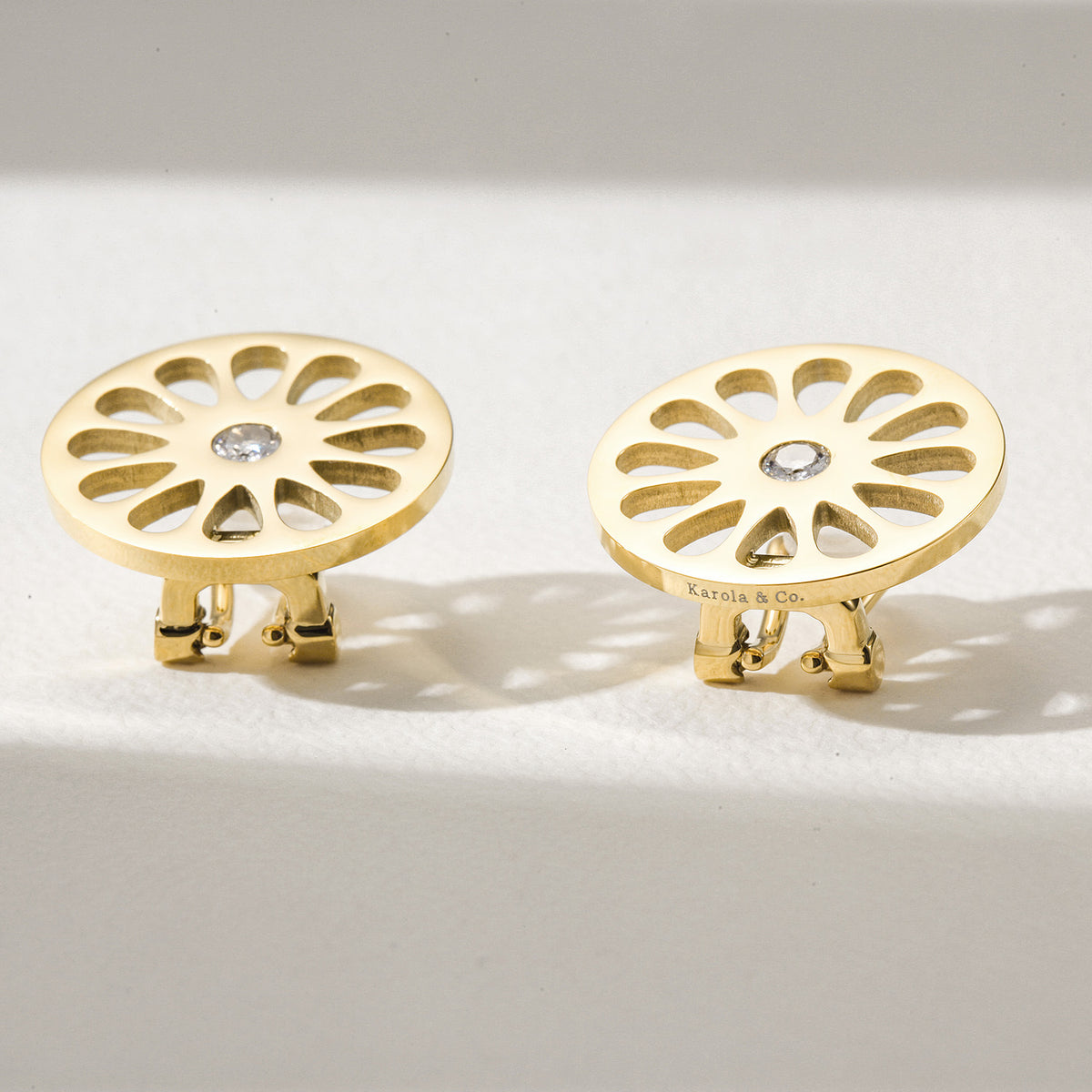Signature Clip On Earrings