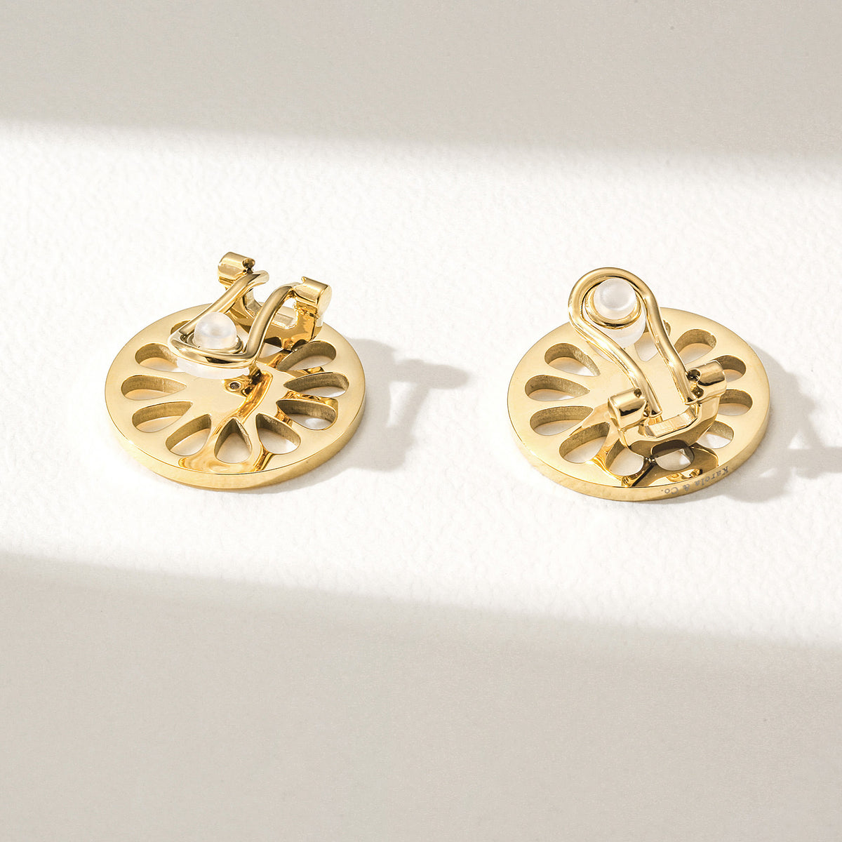 Signature Clip On Earrings