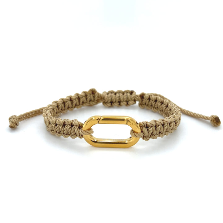 Veinte Once Macrame Bracelet — pulsera de Karola & Co.