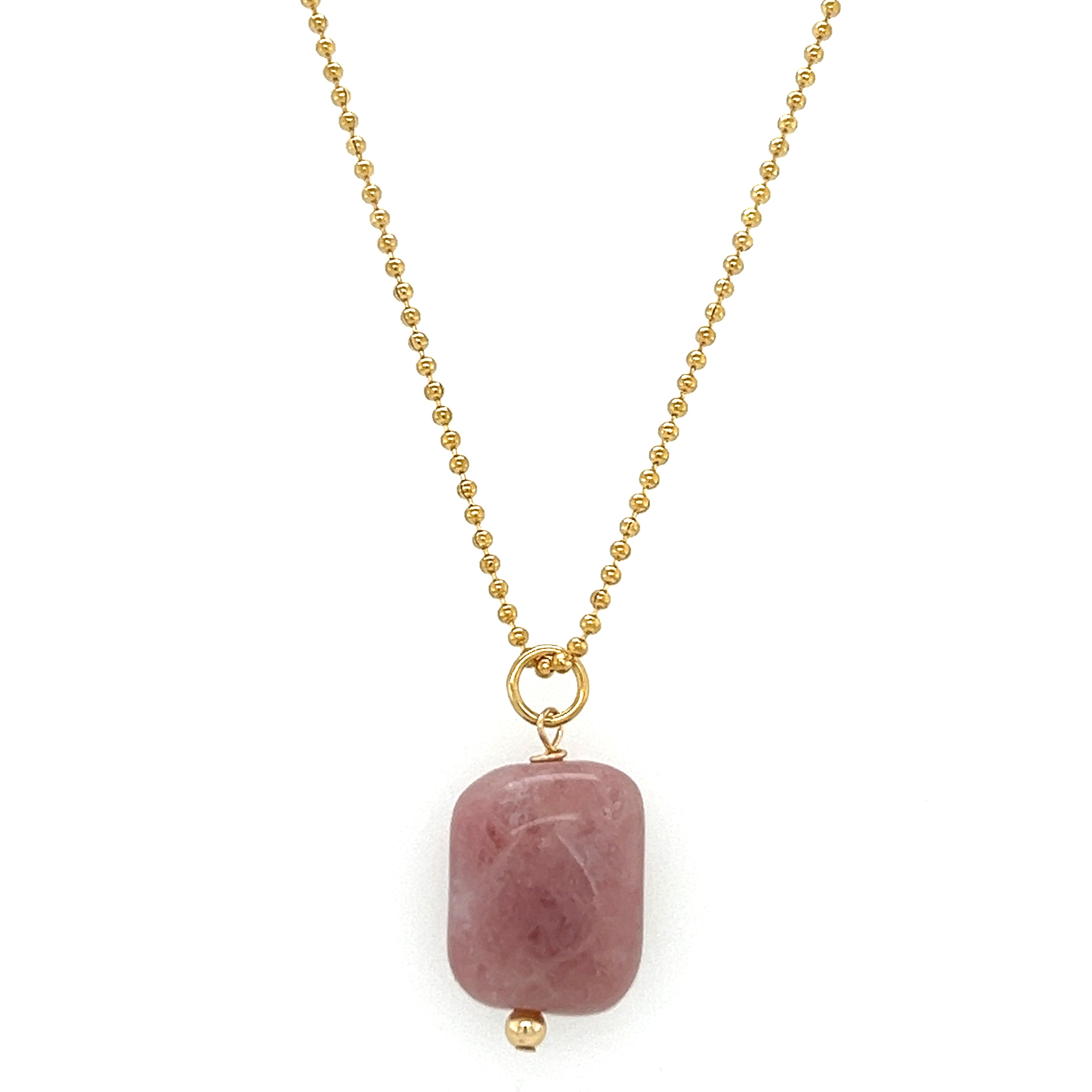 Strawberry Stone Necklace — collar de Karola & Co.