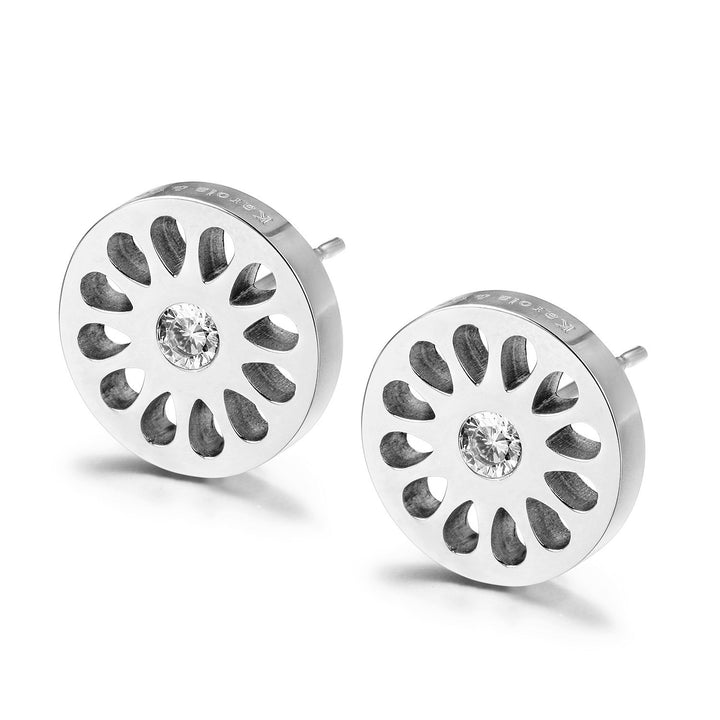 Signature Studs — aretes de Karola & Co.