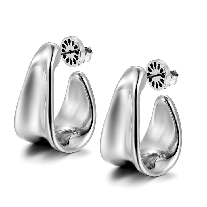 Audrey Earrings / Silver — aretes de Karola & Co.