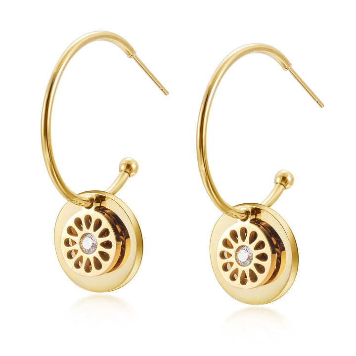Penelope Earrings - Flower — aretes de Karola & Co.