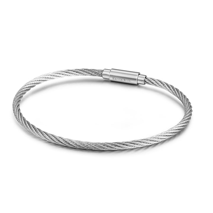 Amalfi Bracelet Silver — pulsera de Karola & Co.