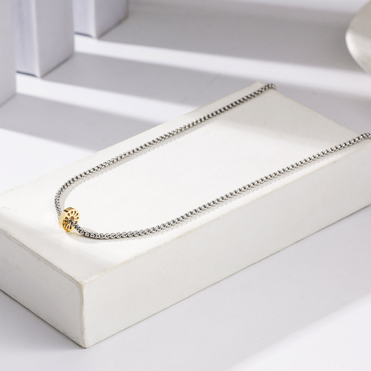 Harmony Two Tone Signature Necklace