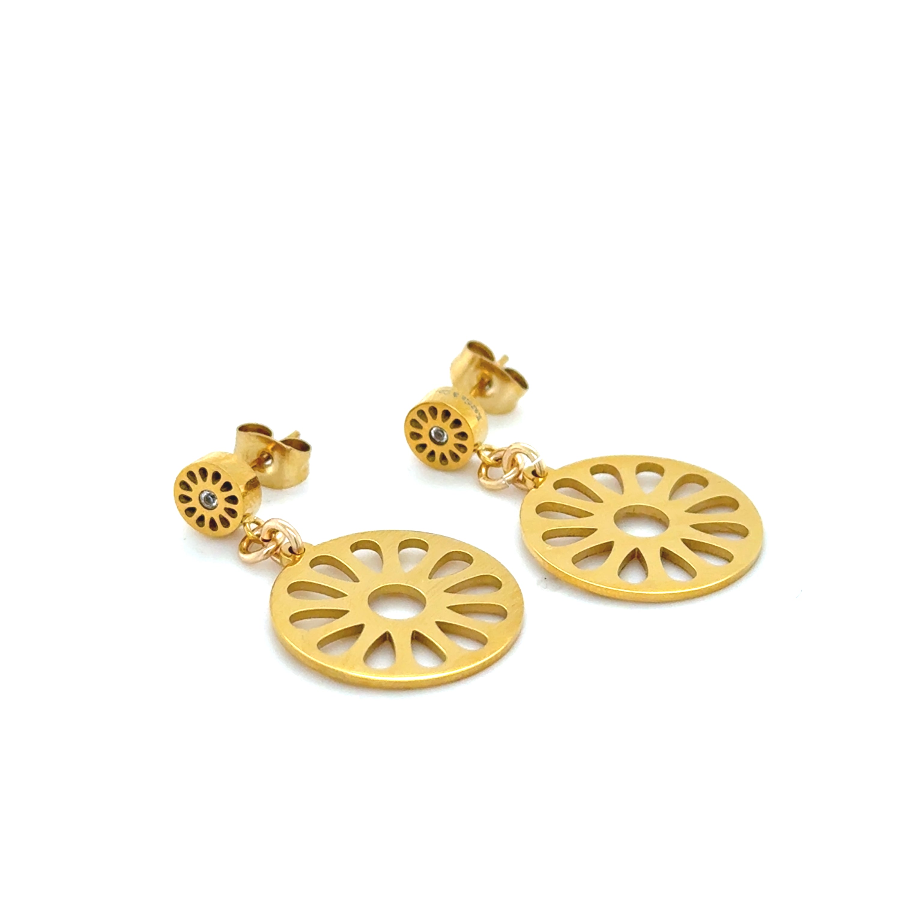 Mini Signature Double Earrings