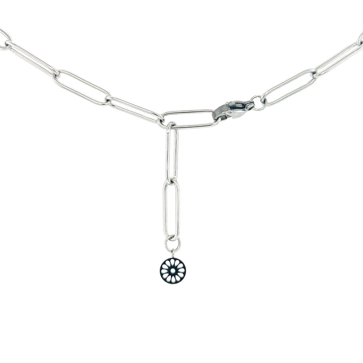 Paperclip Two Tone Necklace — collar de Karola & Co.