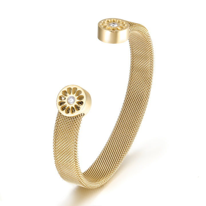 Signature Mesh Bracelet — pulsera de Karola & Co.