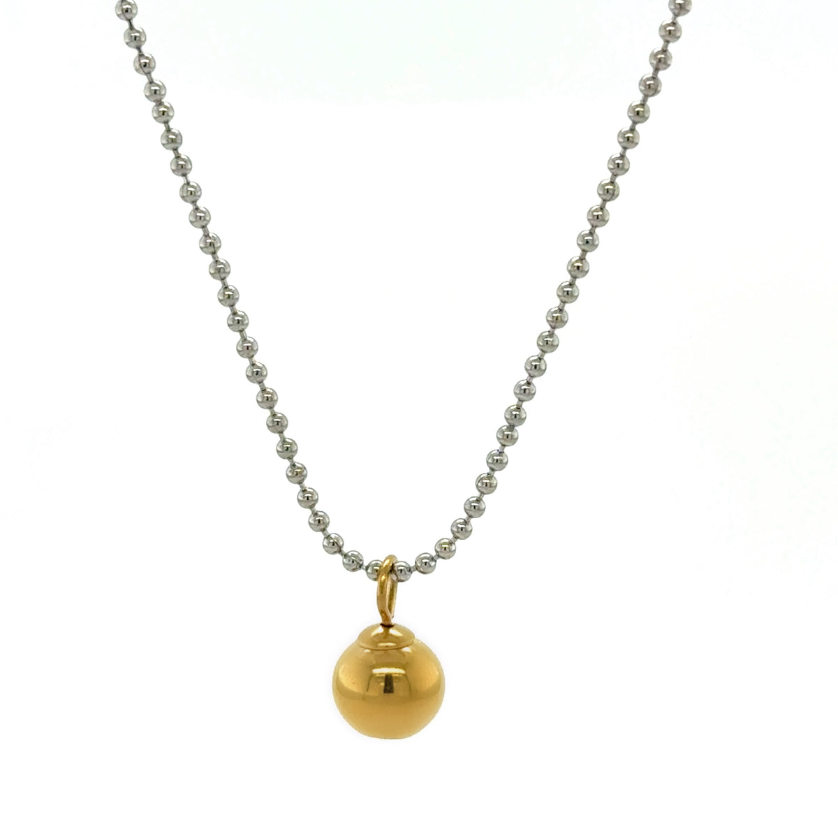 Balance Two Tone Necklace — collar de Karola & Co.
