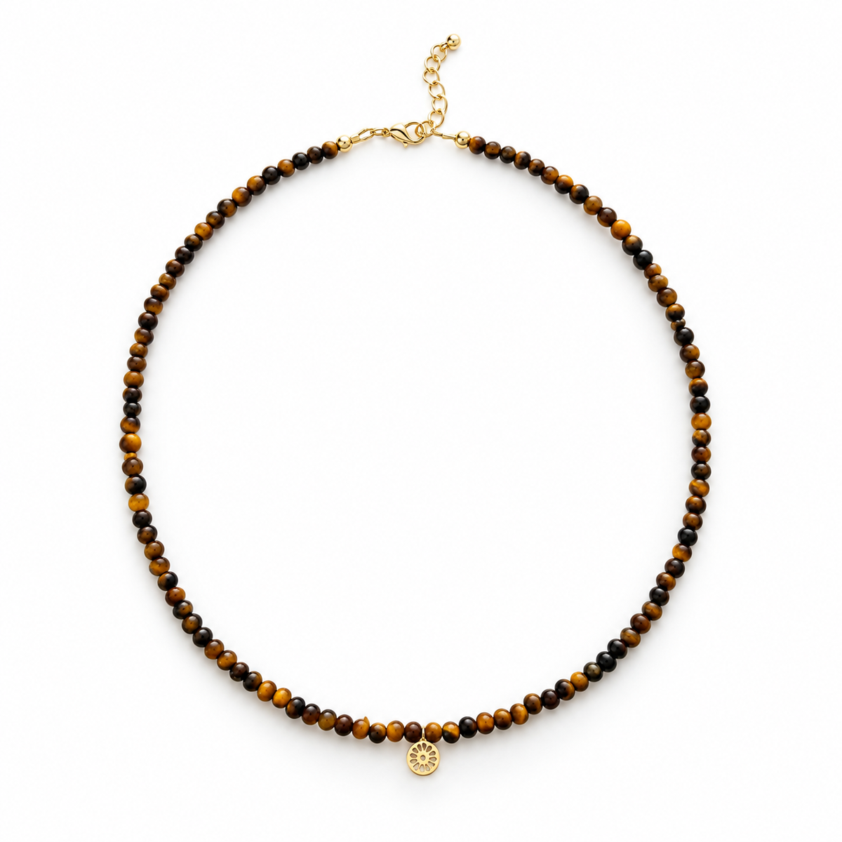 Tiger Eye Signature Mini Necklace