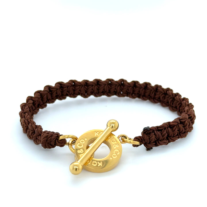 Signature Macrame Bracelet — pulsera de Karola & Co.