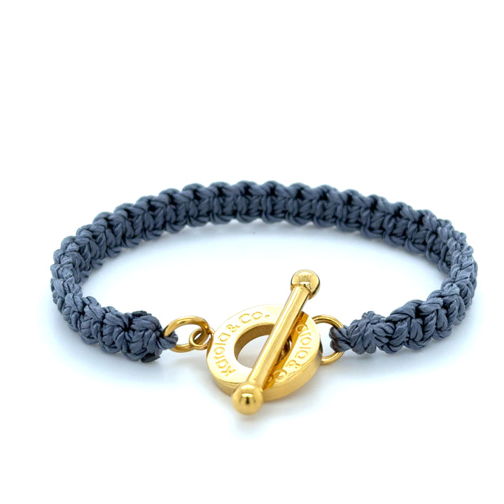 Signature Macrame Bracelet — pulsera de Karola & Co.