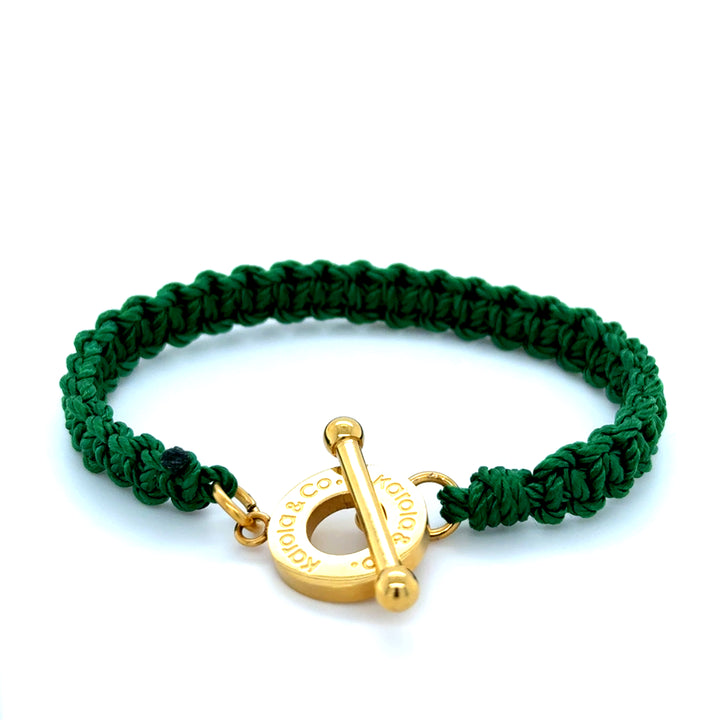 Signature Macrame Bracelet — pulsera de Karola & Co.