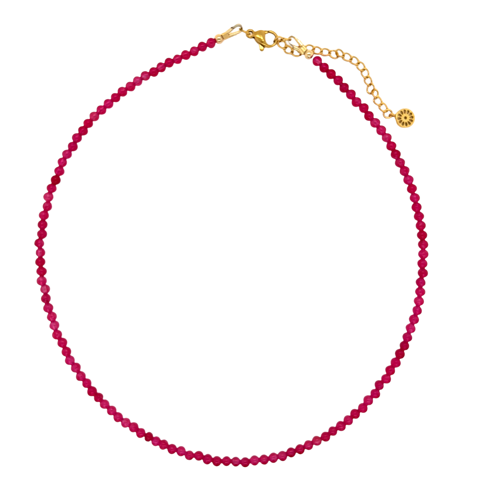 Fucsia Adjustable Necklace