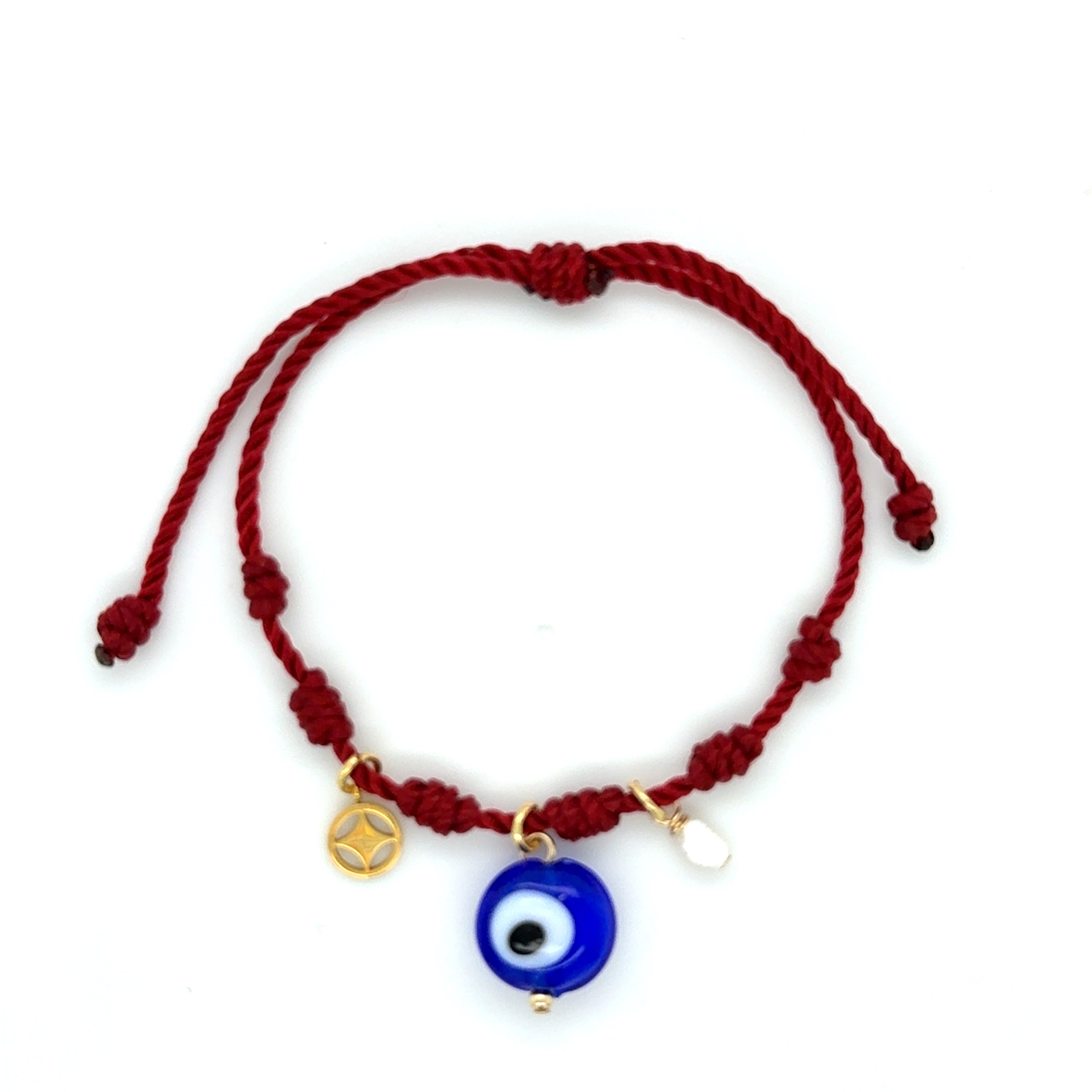 Reflect Evil Eye Knoted Bracelet