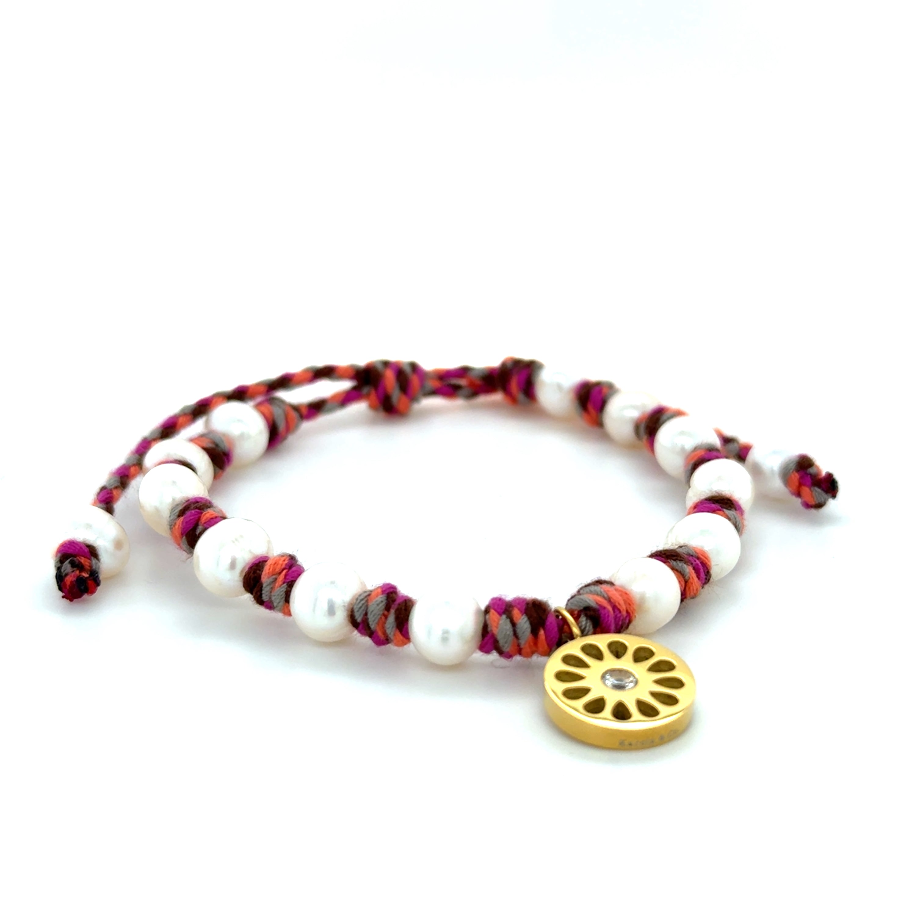 Signature Braided Pearls Bracelet