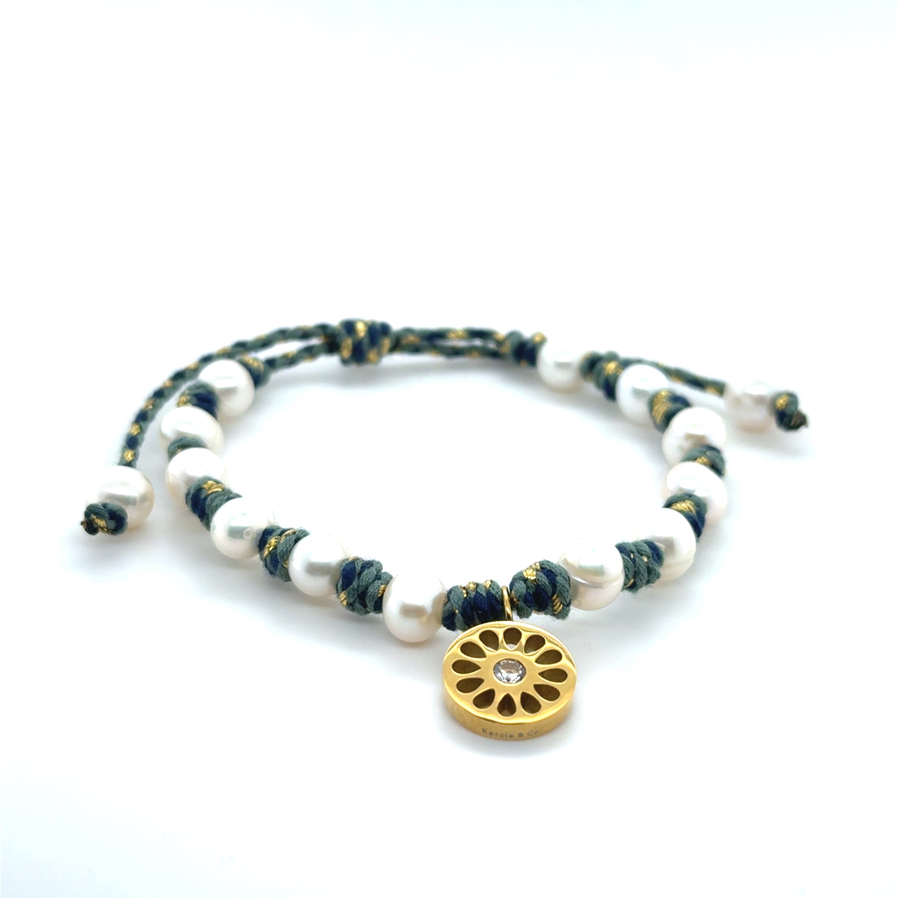 Signature Braided Pearls Bracelet