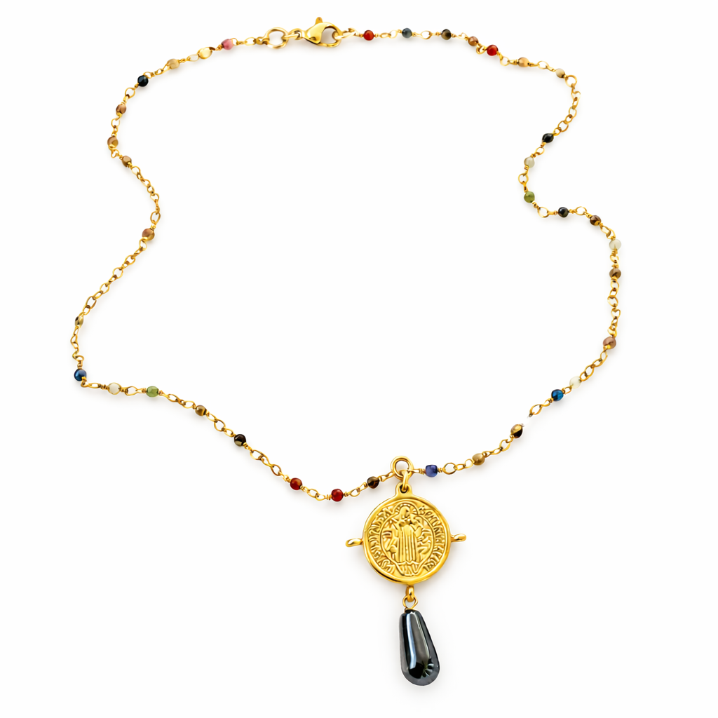 Multicolor San Benito Necklace — collar de Karola & Co.