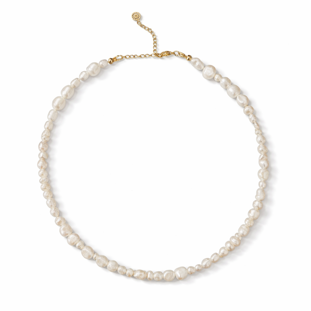 Adjustable Pearl Necklace