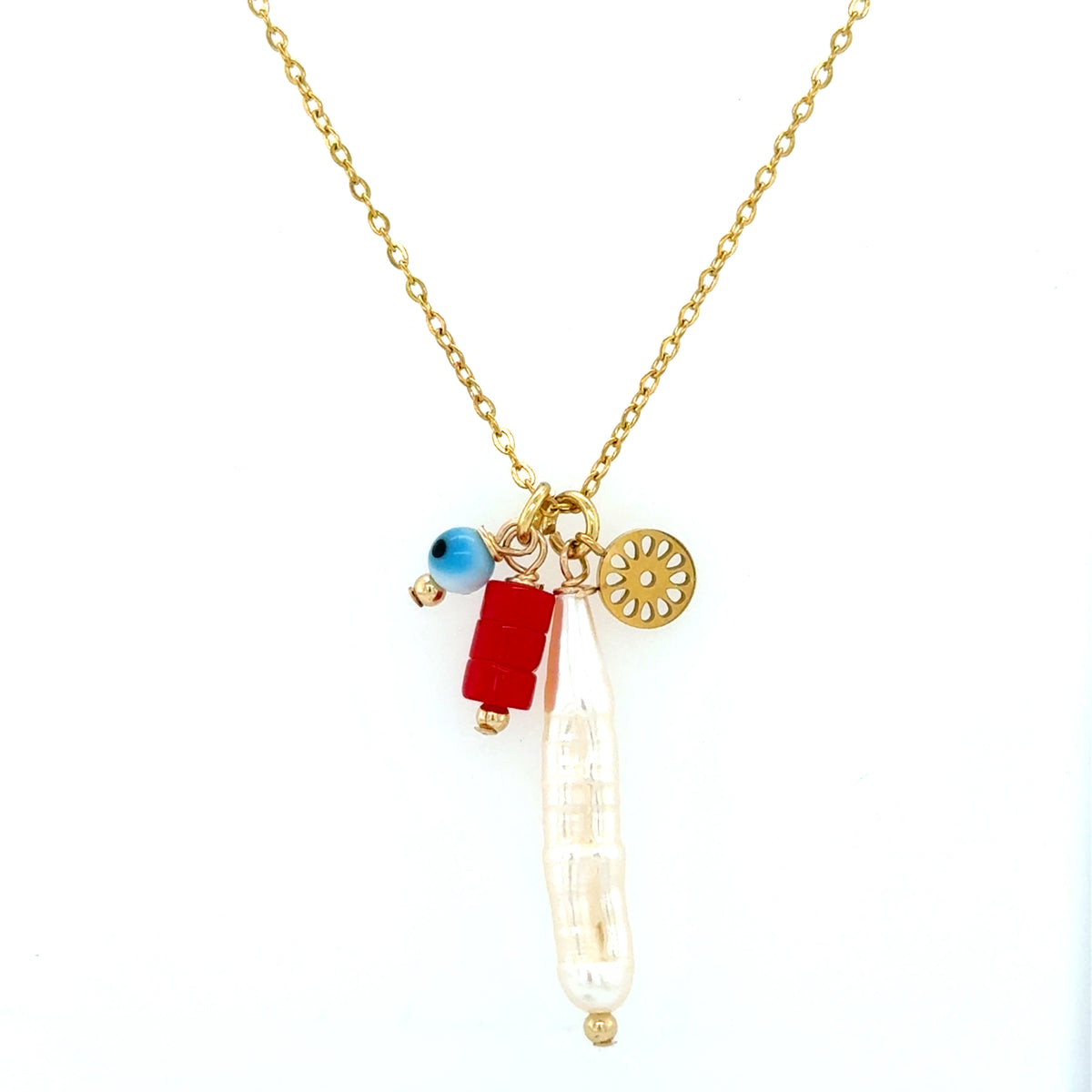 La Proteccion Necklace — collar de Karola & Co.