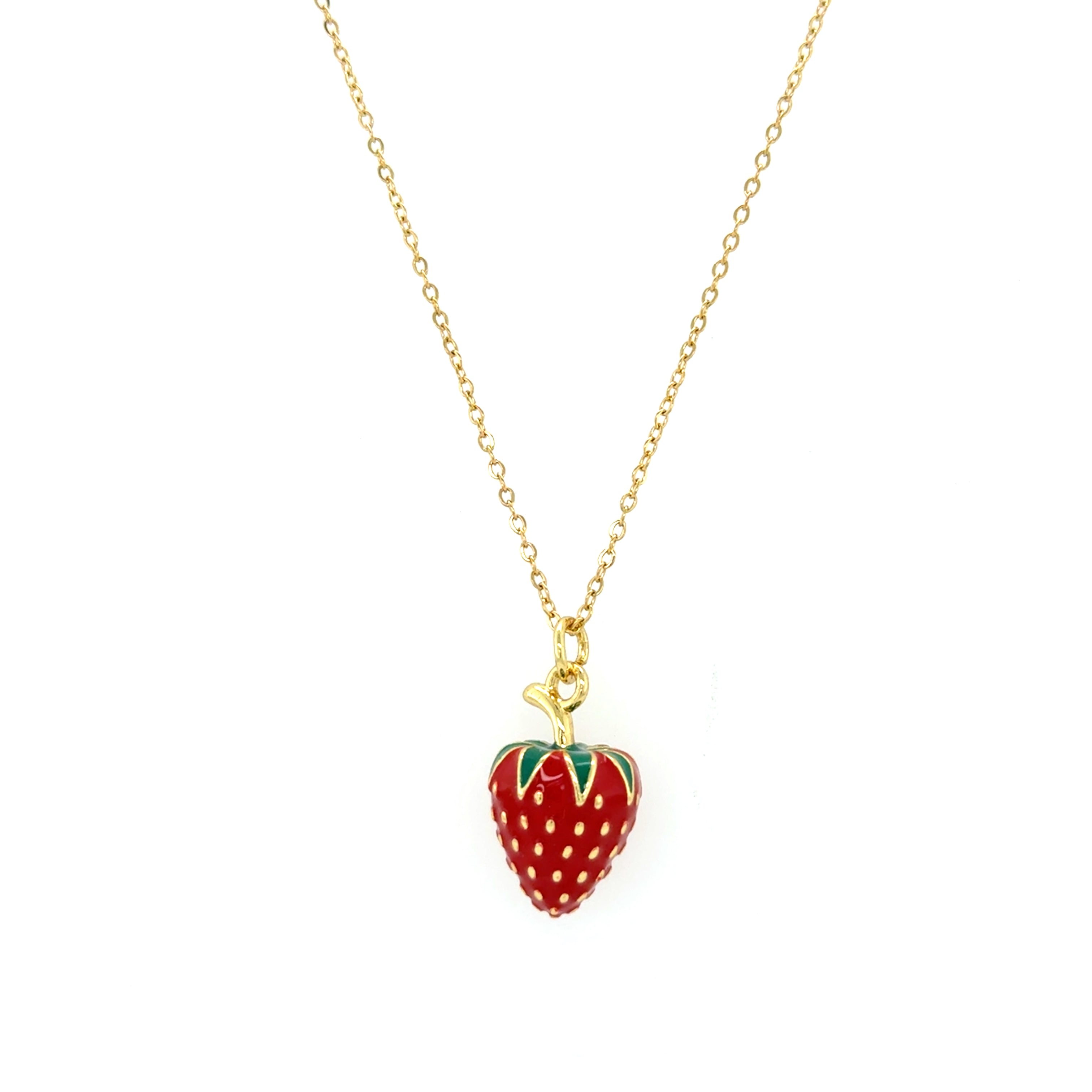 Sweet Strawberry Necklace