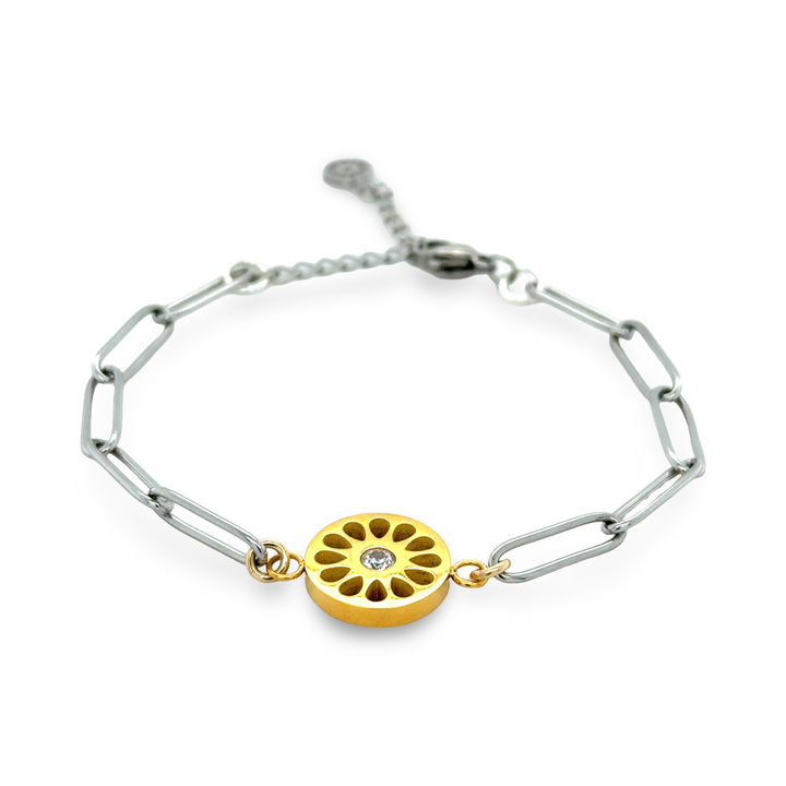 Eterna Two Tone Bracelet — pulsera de Karola & Co.