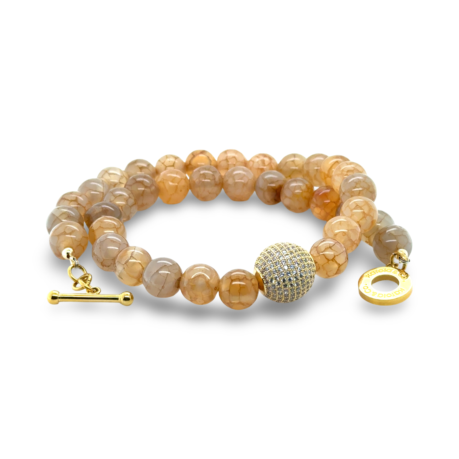 Elena Orange Necklace