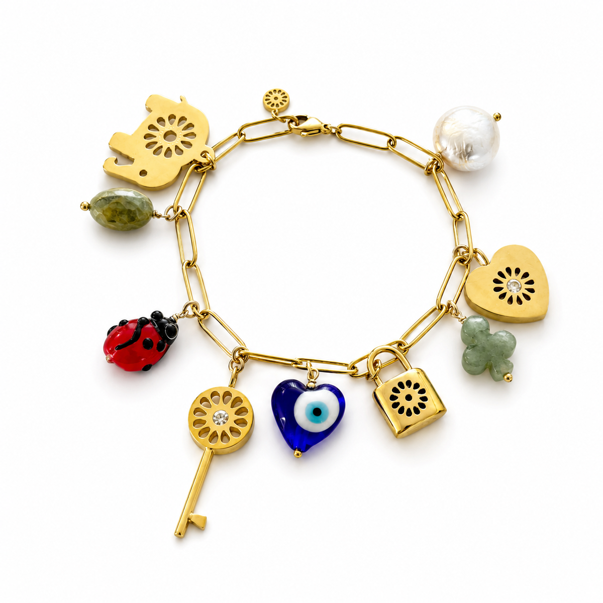 Fortuna Charm Bracelet — pulsera de Karola & Co.