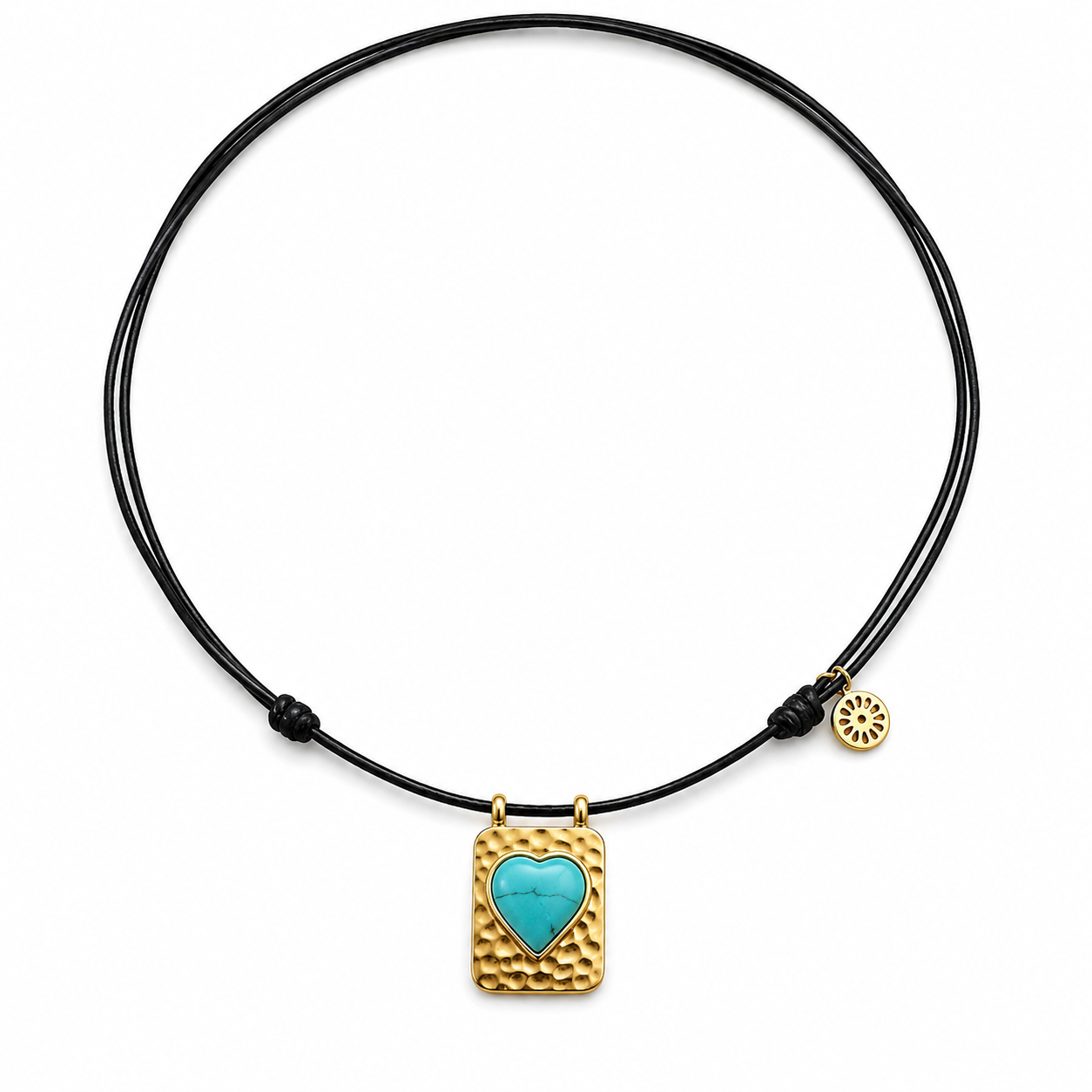 Latidos Black Necklace