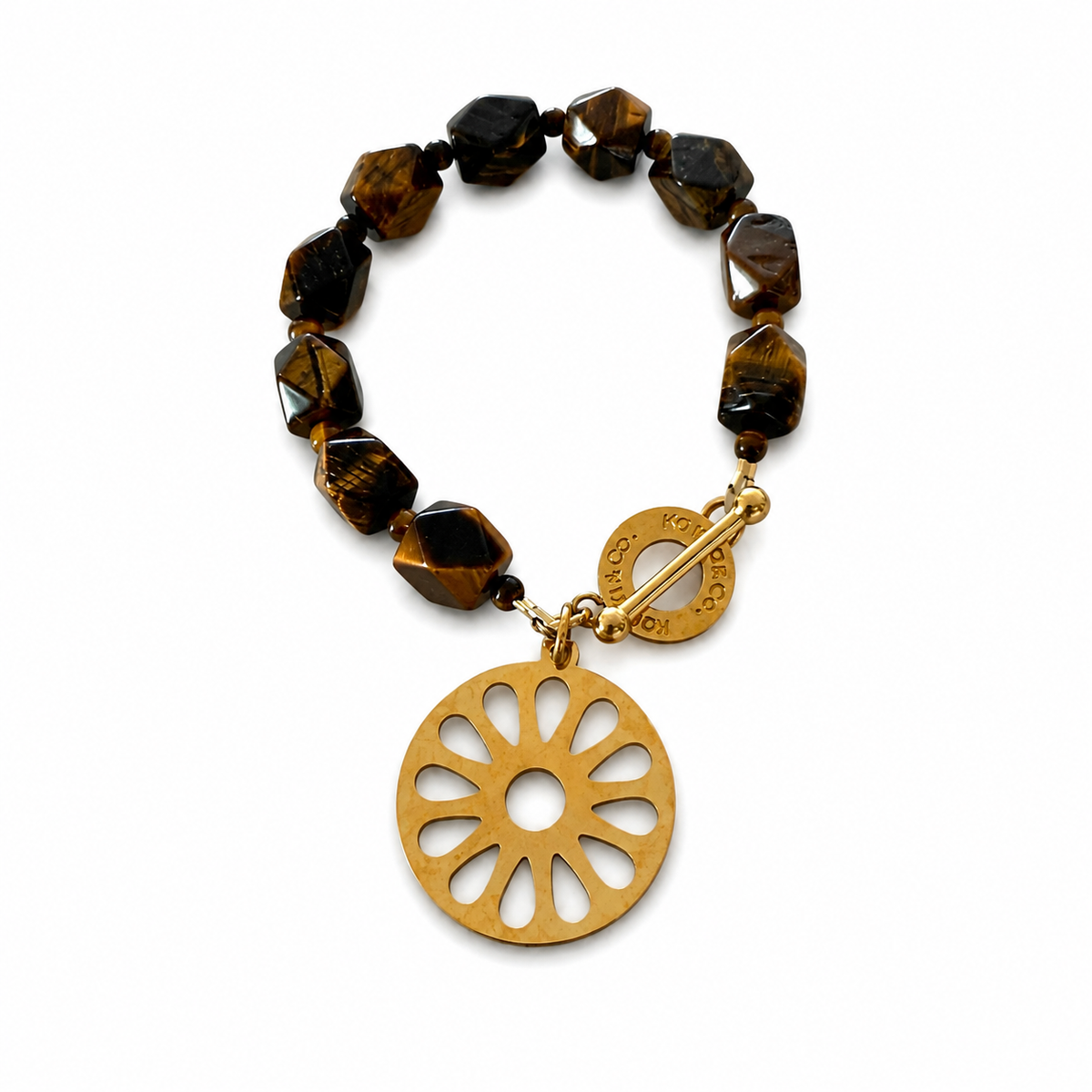 Tiger Eye Signature Medium Bracelet