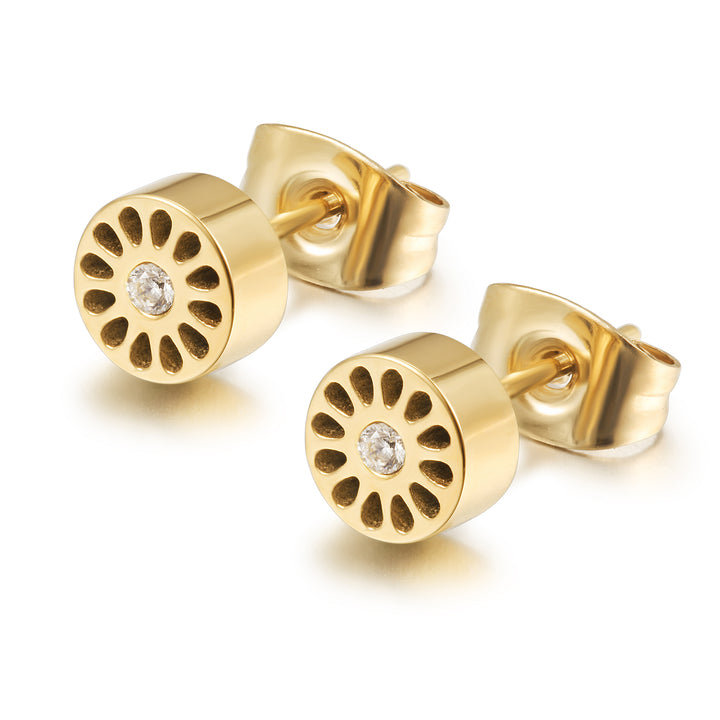 Signature Mini Studs — aretes de Karola & Co.