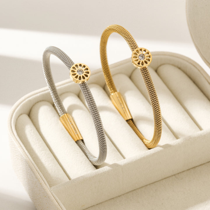Mykonos Mesh Bracelet — pulsera de Karola & Co.