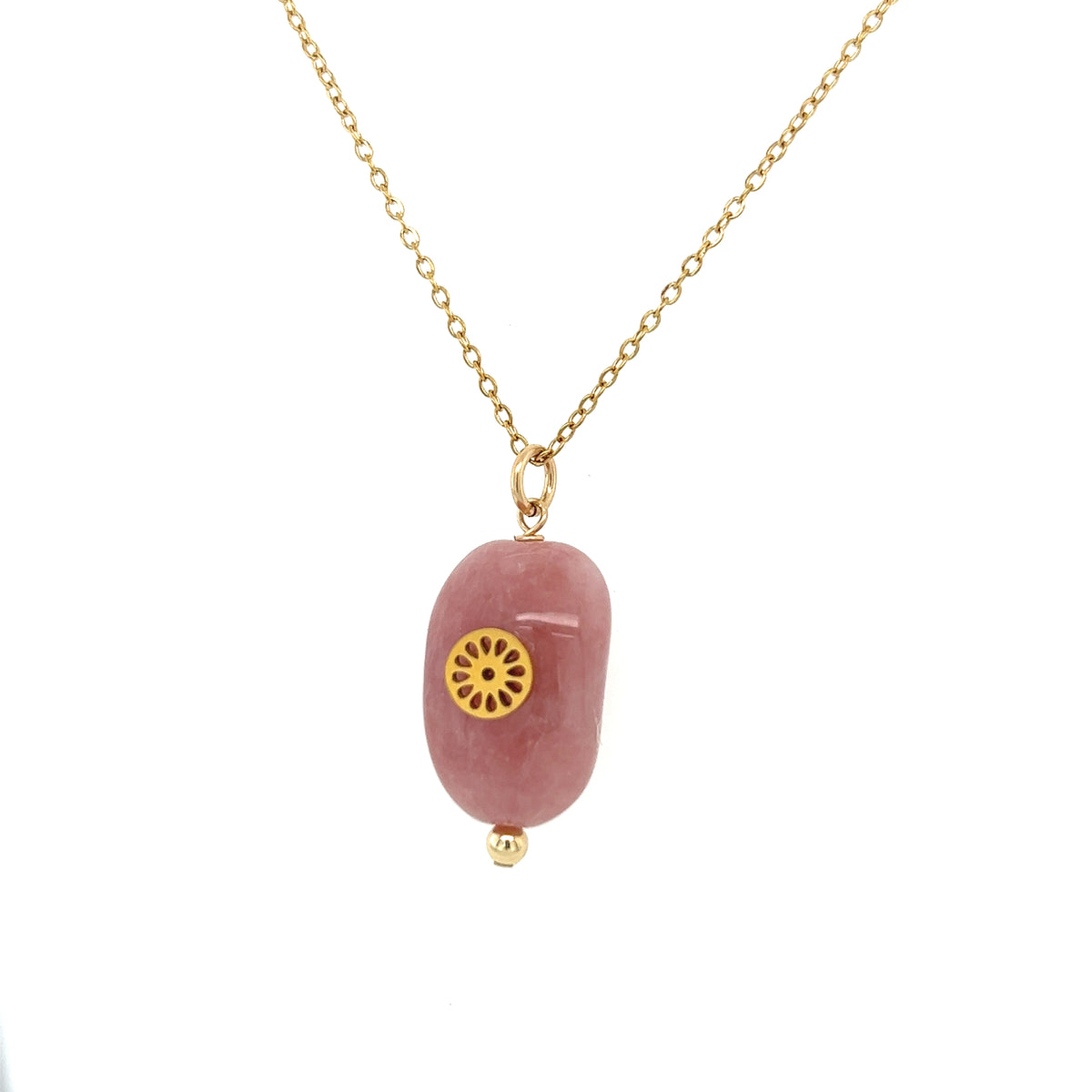 Strawberry Stone Signature Necklace — collar de Karola & Co.