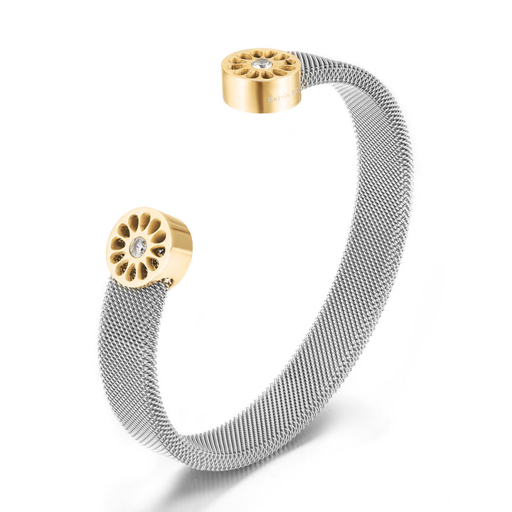 Signature Mesh Bracelet — pulsera de Karola & Co.