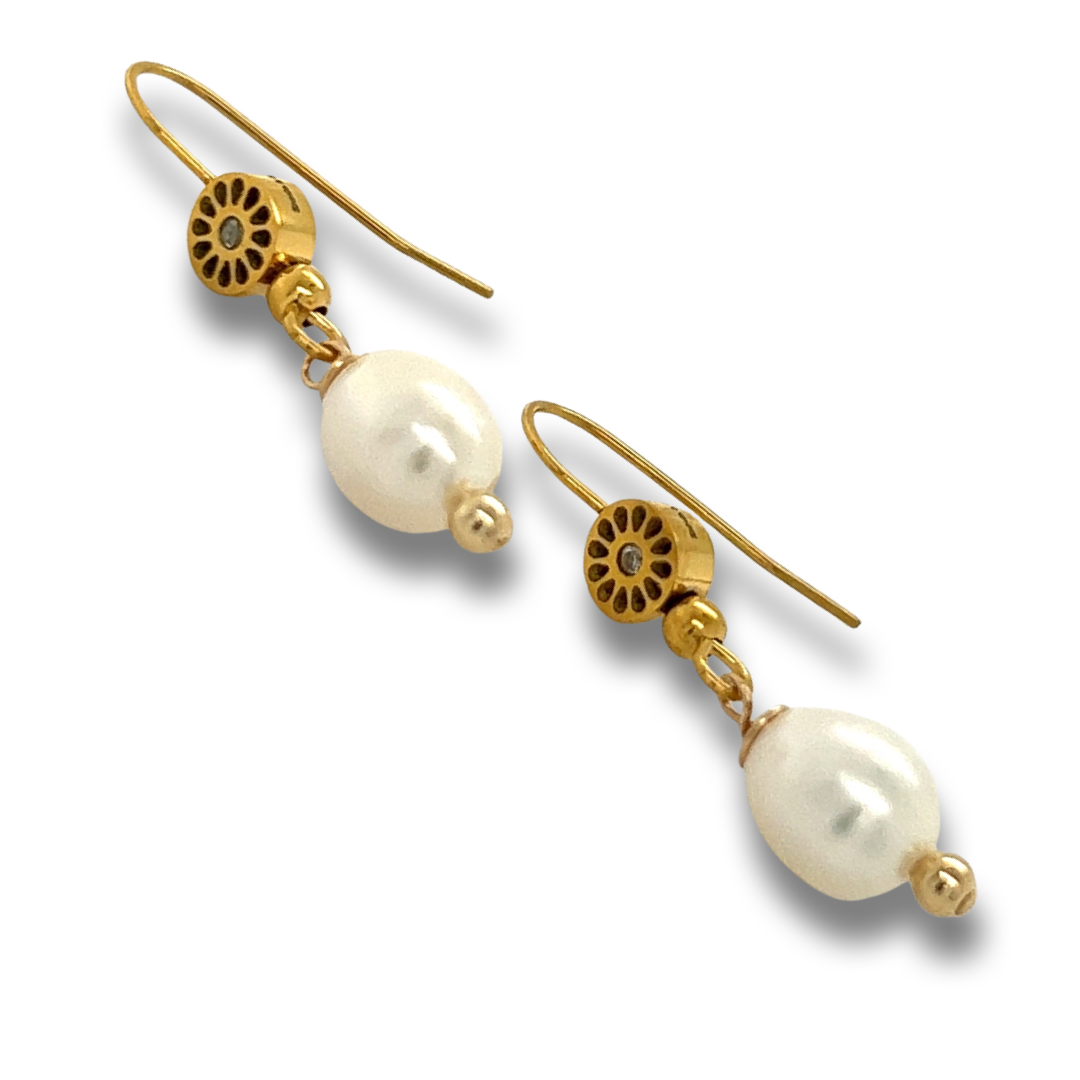 Signature Mini Pearl Earrings